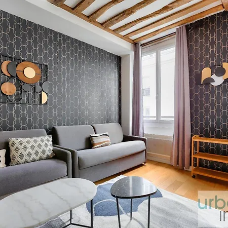 Urban Flat 96 - 1 Bedroom Aboukir Appartement Parijs