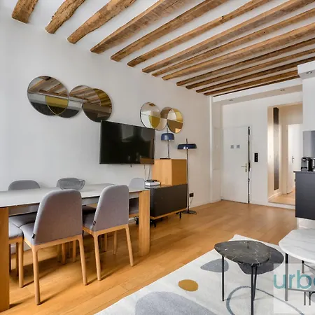 Urban Flat 96 - 1 Bedroom Aboukir Apartament Paryż